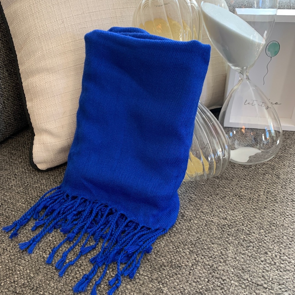 FREE WITH PURCHASE OF HANDMADE ITEM!Pashmina will add just a pop of color!
